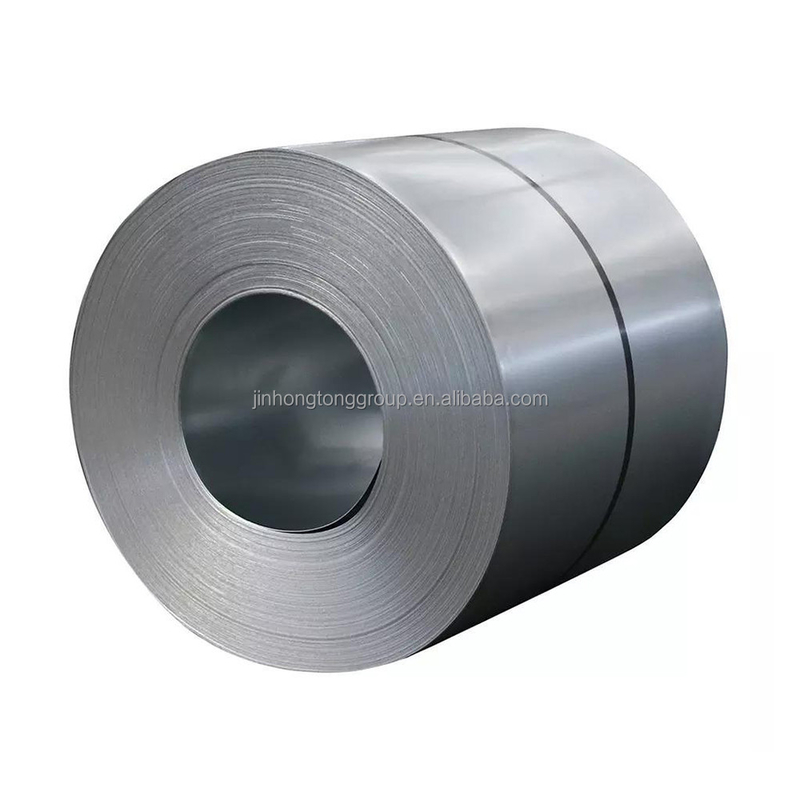 Vendita a caldo 0,50 mm 0,2 mm Silicio elettrico bobina di acciaio nero 50W310 50W350 50W400 lamiera di acciaio di silicio nucleo di ferro