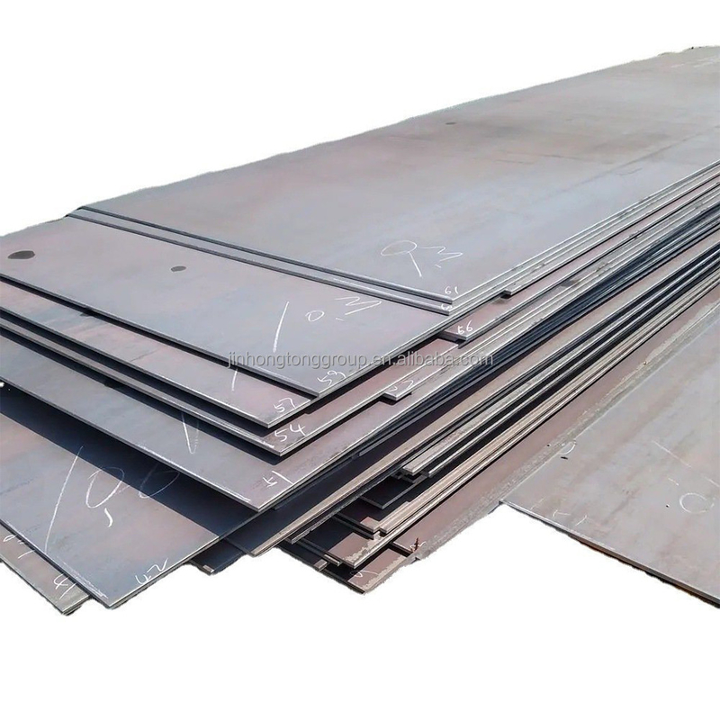 Ampia selezione di piastre di acciaio al carbonio laminate a caldo, 2*1250*6000 mm, disponibili nei gradi Q355, SS400 e Q195.