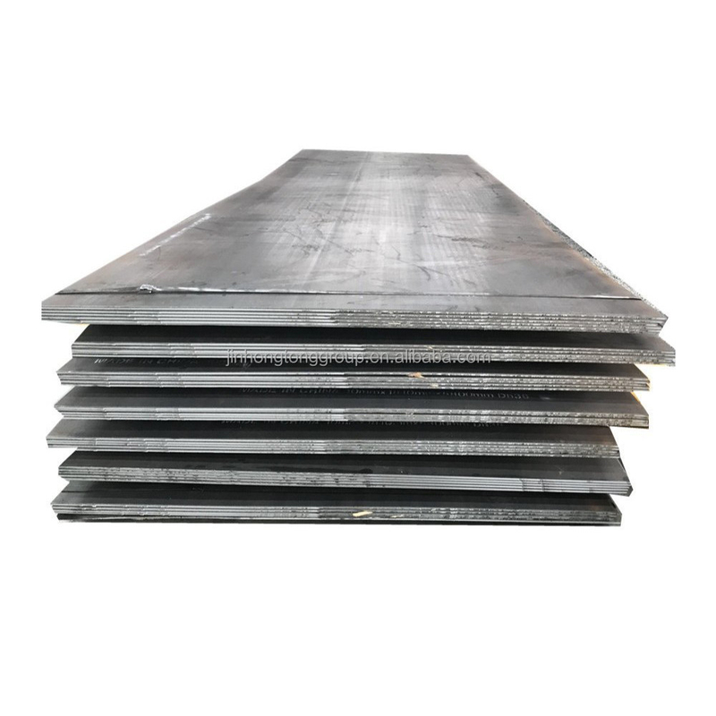 ASTM A572 A36 Q235 Q345 80 mm Ss400 S275jr hrc Ms lamiera di acciaio caldo laminato a caldo di carbonio Ss355jr St37 Metallo nero