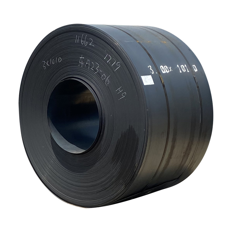 Prime Low Carbon Black Carbon Steel Coil bobina di acciaio laminato a caldo ST37-2 ST37 ST372 bobina di acciaio strutturale al carbonio