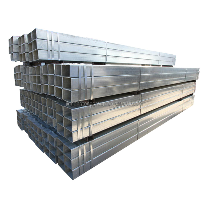 40x40 tubo quadrato tubo di acciaio Astm profilo Ms tubo quadrato galvanizzato quadrato e acciaio rettangolare entro 7 giorni Q235 Q195 St37