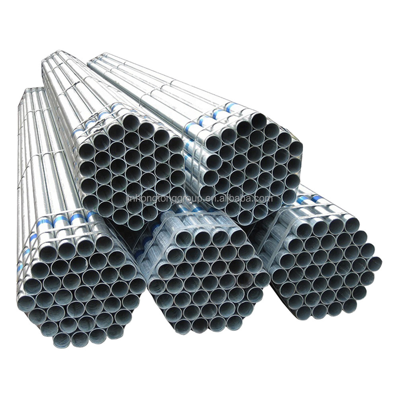 Saldi caldi tubo galvanizzato zinco 40g 60 * 2mm rotondo tubo di acciaio galvanizzato per la costruzione