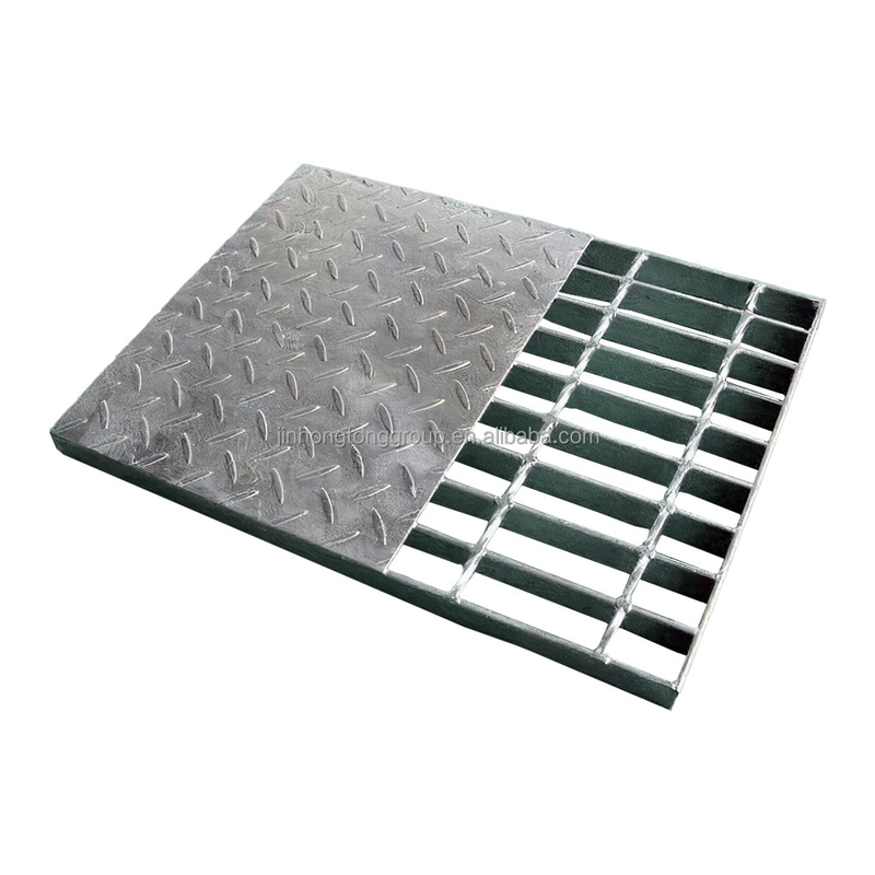 Griglie di acciaio corten Trees Grates Heavy Duty Walkway Channel Steel Grate Anti-Slip Catwalk Offshore Platform Griglie di acciaio